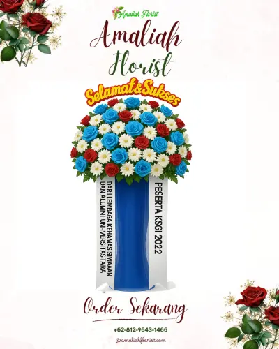 Standing Flower di Husen Sastranegara